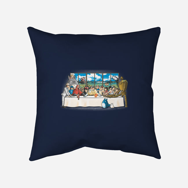 Anime Dinner-none removable cover w insert throw pillow-trheewood