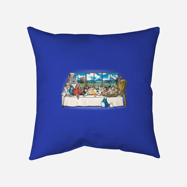 Anime Dinner-none removable cover w insert throw pillow-trheewood