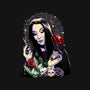 Sweet Morticia-none removable cover w insert throw pillow-heydale