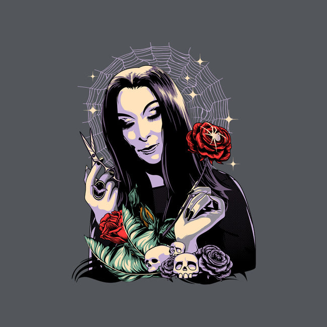 Sweet Morticia-none removable cover w insert throw pillow-heydale
