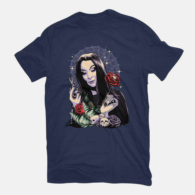 Sweet Morticia-mens basic tee-heydale