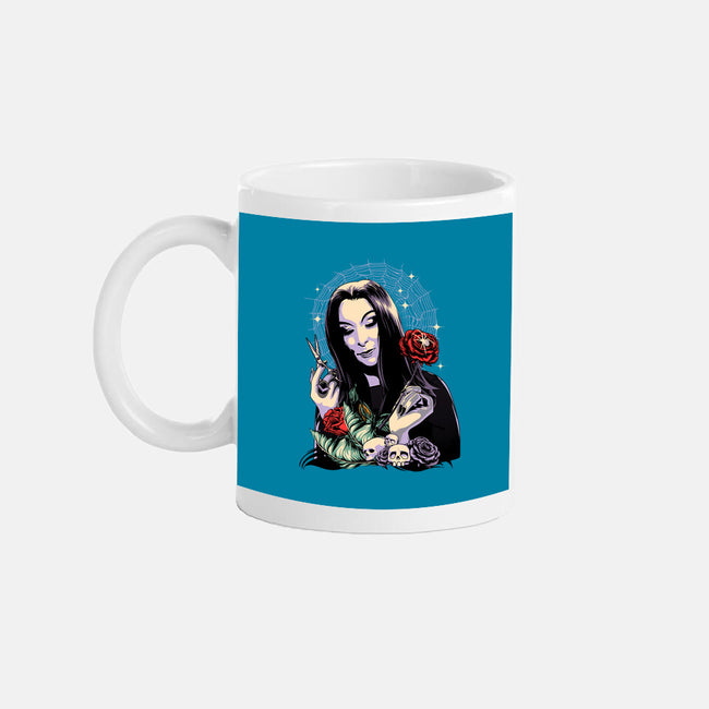 Sweet Morticia-none glossy mug-heydale