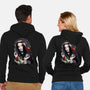 Sweet Morticia-unisex zip-up sweatshirt-heydale