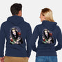 Sweet Morticia-unisex zip-up sweatshirt-heydale