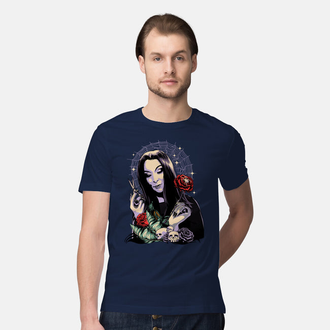 Sweet Morticia-mens premium tee-heydale