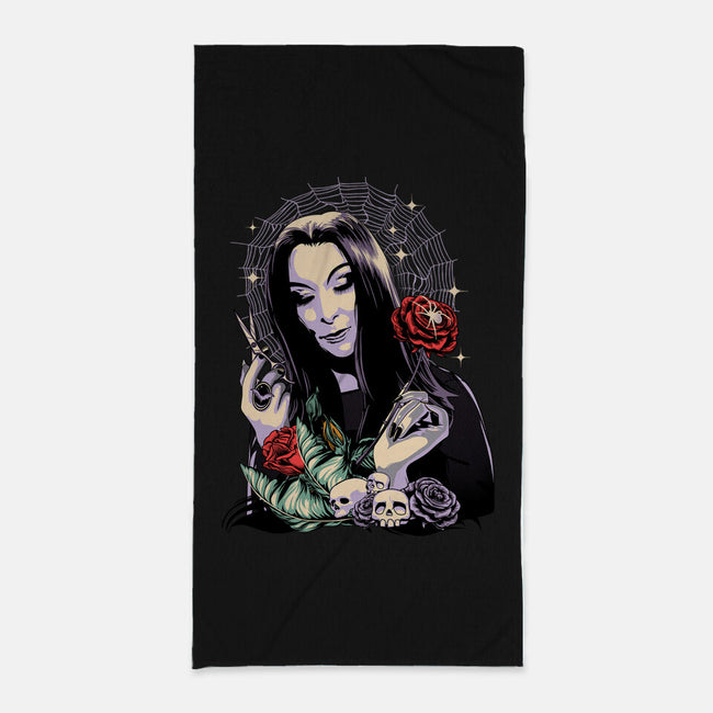 Sweet Morticia-none beach towel-heydale