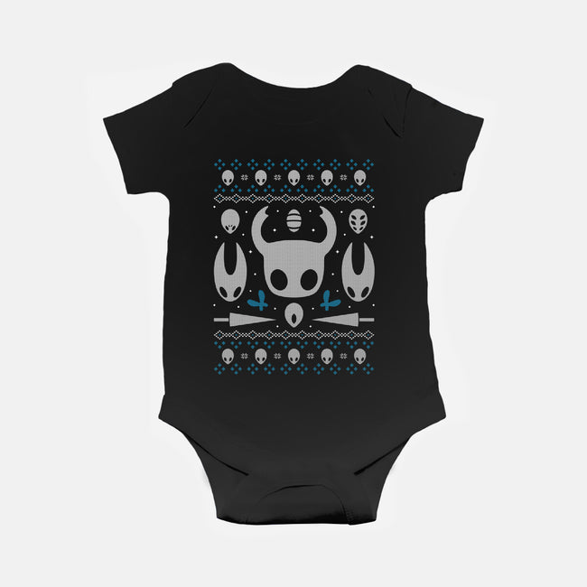 The Child Of The Abyss Christmas-baby basic onesie-Alundrart