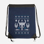 The Child Of The Abyss Christmas-none drawstring bag-Alundrart