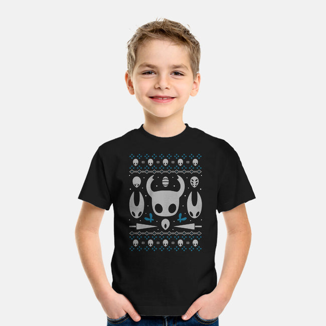 The Child Of The Abyss Christmas-youth basic tee-Alundrart