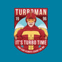 It's Turbo Time-none glossy sticker-Alundrart