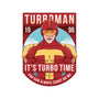 It's Turbo Time-baby basic tee-Alundrart