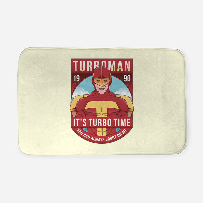 It's Turbo Time-none memory foam bath mat-Alundrart