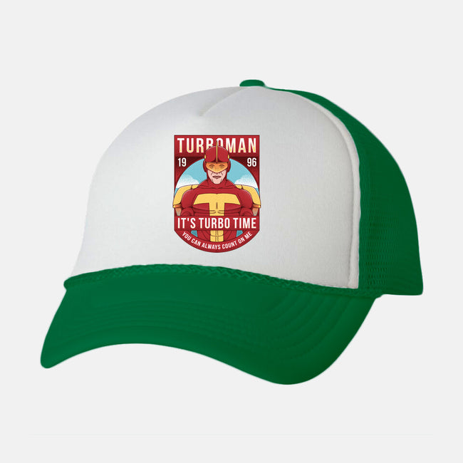 It's Turbo Time-unisex trucker hat-Alundrart
