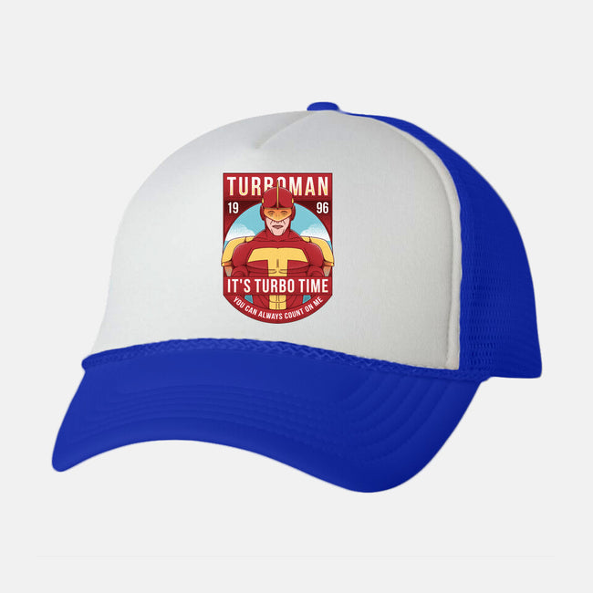 It's Turbo Time-unisex trucker hat-Alundrart
