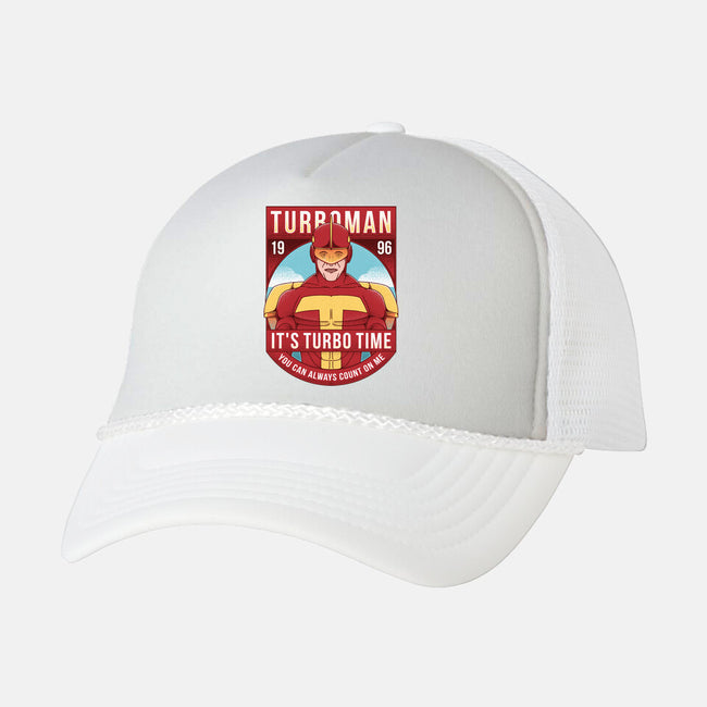 It's Turbo Time-unisex trucker hat-Alundrart