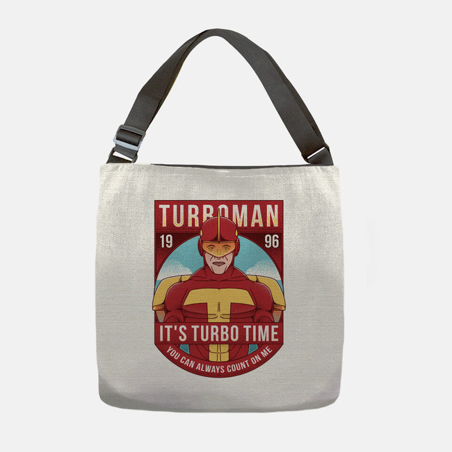 It's Turbo Time-none adjustable tote-Alundrart