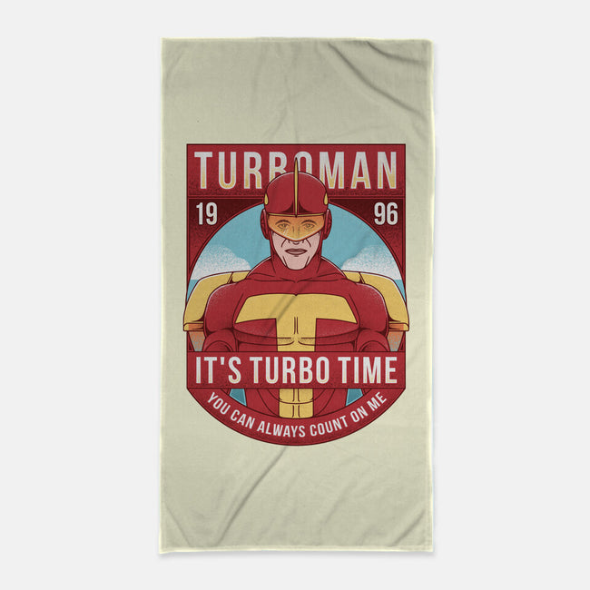 It's Turbo Time-none beach towel-Alundrart