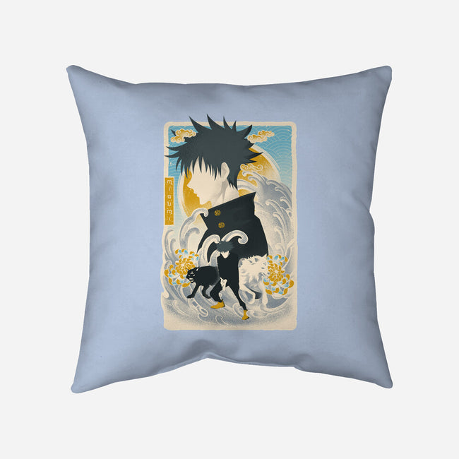 Musha-E Megumi-none removable cover w insert throw pillow-hypertwenty