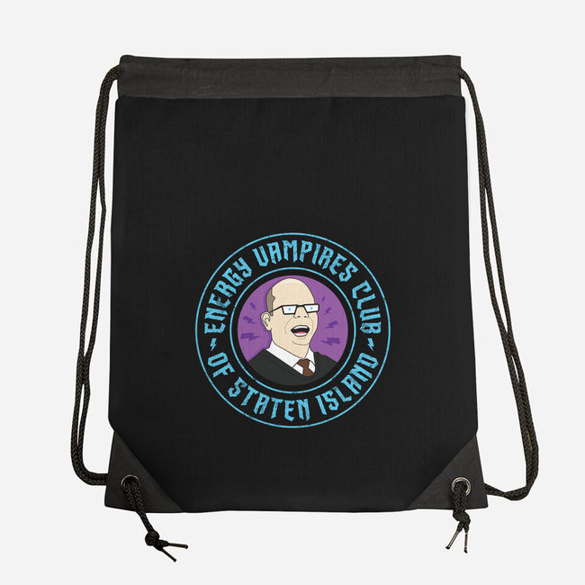 Energy Vampires Club-none drawstring bag-hbdesign