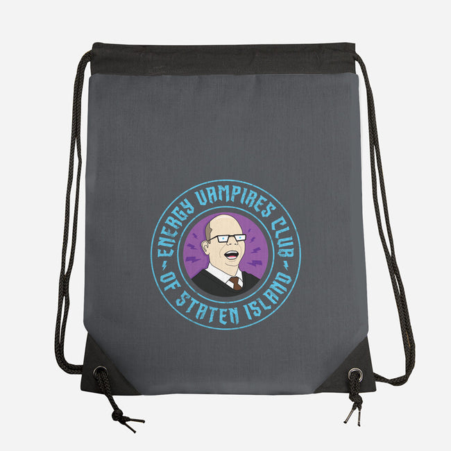 Energy Vampires Club-none drawstring bag-hbdesign