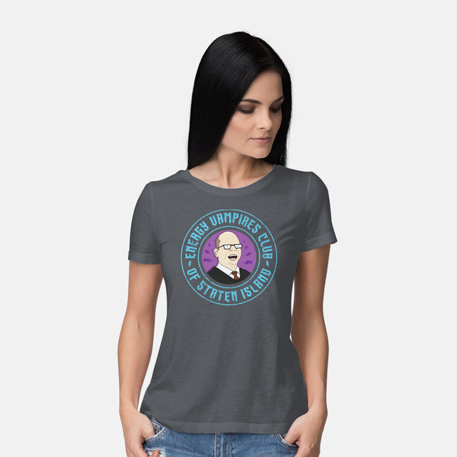 Energy Vampires Club-womens basic tee-hbdesign