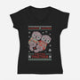 Better Together!-womens v-neck tee-ricolaa