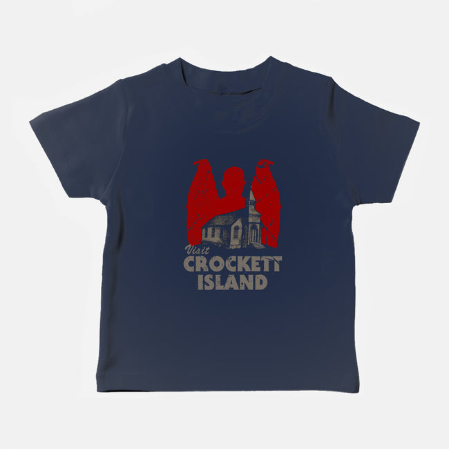 Visit Croquet Island-baby basic tee-Melonseta