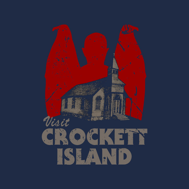 Visit Croquet Island-womens basic tee-Melonseta