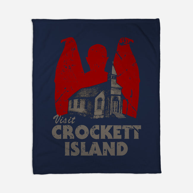 Visit Croquet Island-none fleece blanket-Melonseta