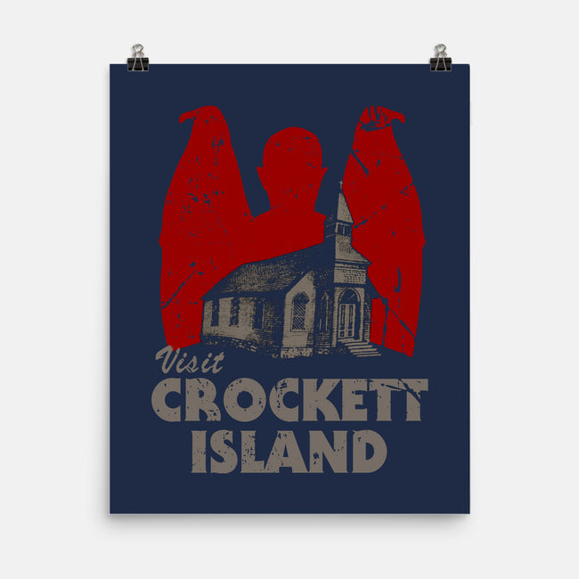 Visit Croquet Island-none matte poster-Melonseta