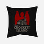 Visit Croquet Island-none removable cover w insert throw pillow-Melonseta