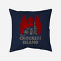 Visit Croquet Island-none removable cover w insert throw pillow-Melonseta