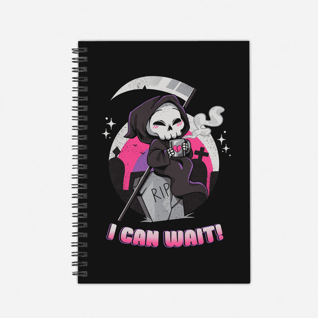 I Can Wait-none dot grid notebook-yumie