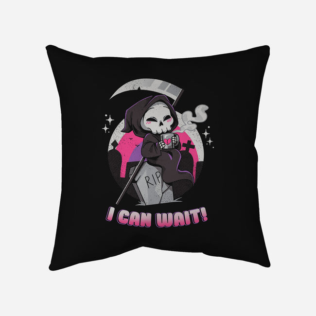 I Can Wait-none removable cover throw pillow-yumie