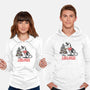 T-Rex Hates Christmas-unisex pullover sweatshirt-NemiMakeit