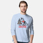 T-Rex Hates Christmas-mens long sleeved tee-NemiMakeit