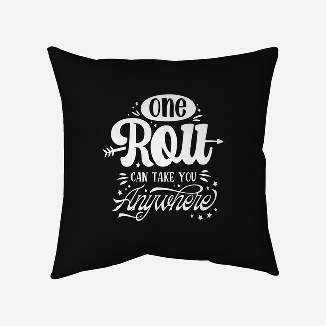 One Roll-none removable cover throw pillow-ShirtGoblin