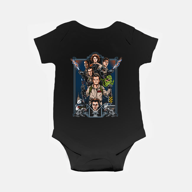 Enter The Busters-baby basic onesie-goodidearyan