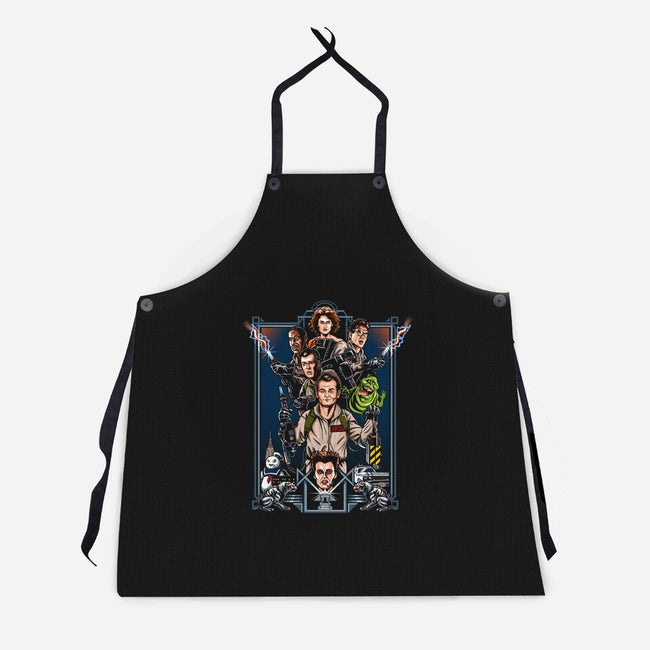 Enter The Busters-unisex kitchen apron-goodidearyan