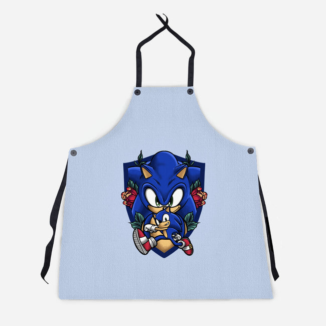 The Hedgehog-unisex kitchen apron-Badbone Collections