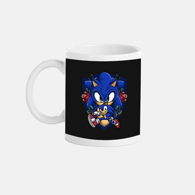 The Hedgehog-none glossy mug-Badbone Collections