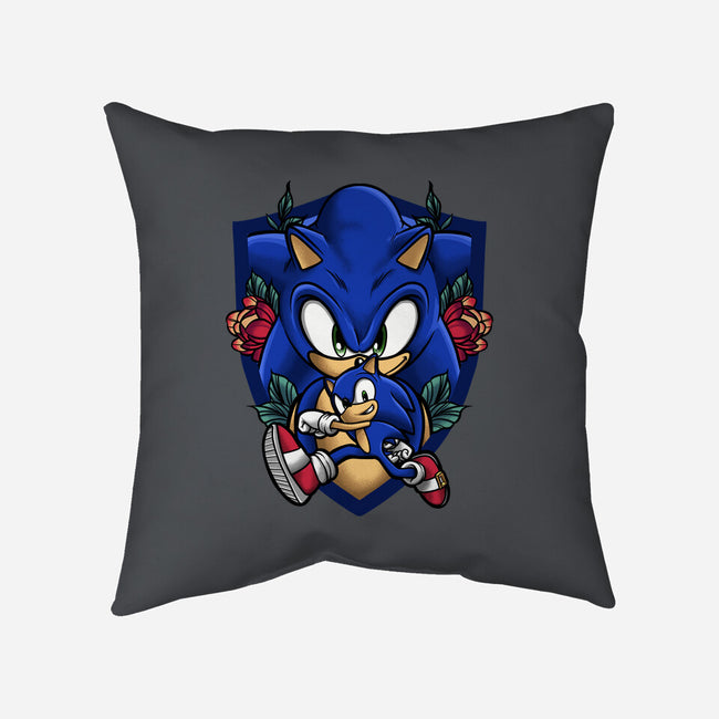 The Hedgehog-none removable cover throw pillow-Badbone Collections