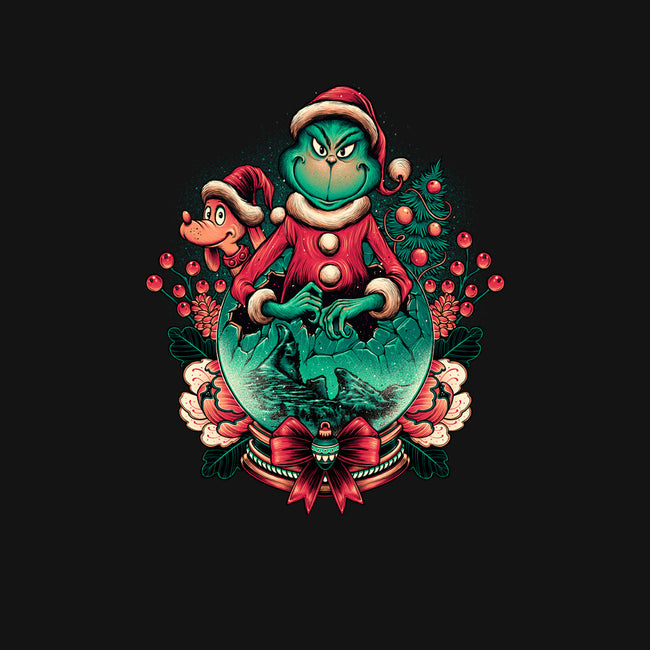 Too Grumpy For Christmas-none glossy sticker-glitchygorilla