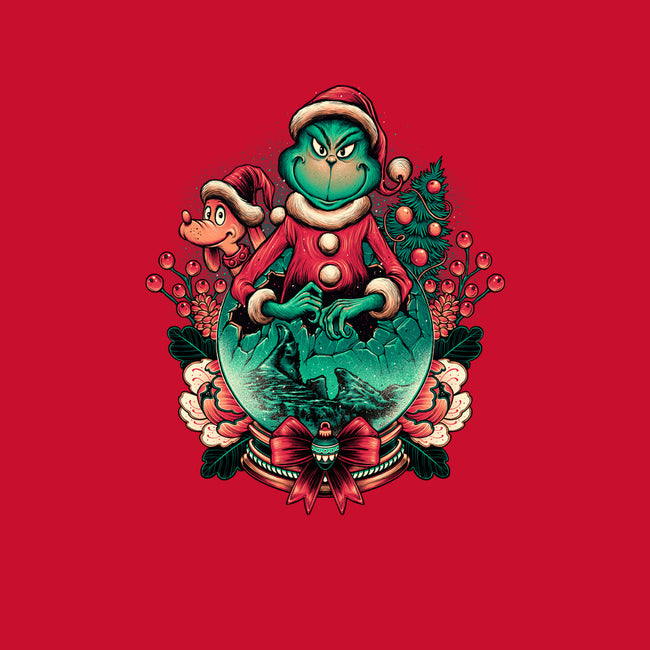 Too Grumpy For Christmas-cat basic pet tank-glitchygorilla