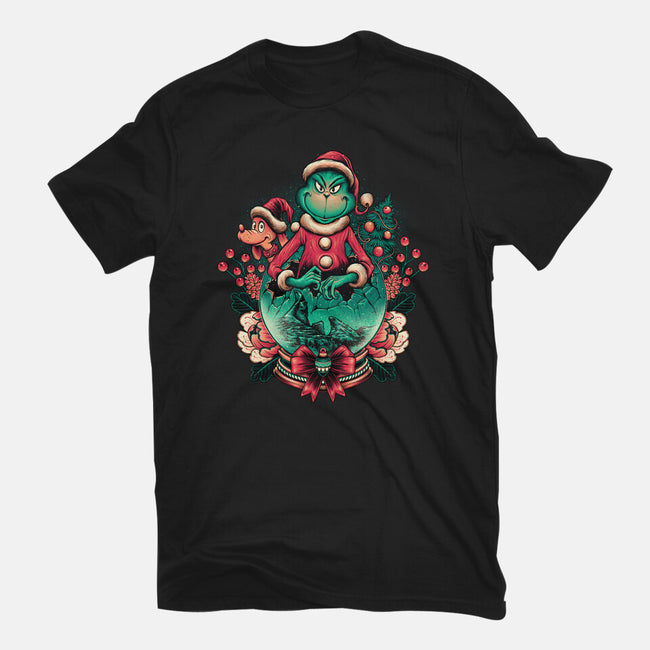 Too Grumpy For Christmas-mens premium tee-glitchygorilla