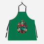 Too Grumpy For Christmas-unisex kitchen apron-glitchygorilla