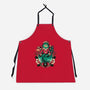 Too Grumpy For Christmas-unisex kitchen apron-glitchygorilla
