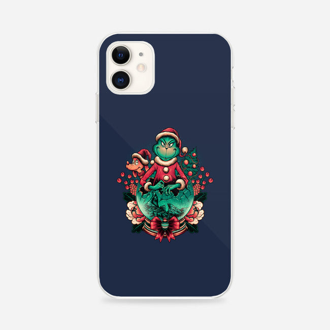 Too Grumpy For Christmas-iphone snap phone case-glitchygorilla