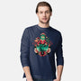 Too Grumpy For Christmas-mens long sleeved tee-glitchygorilla