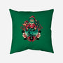 Too Grumpy For Christmas-none removable cover throw pillow-glitchygorilla